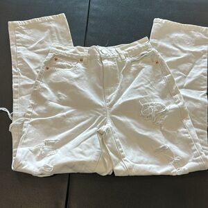 Women’s‎ White Garage Denim Jeans. Size 24 (0) (503)